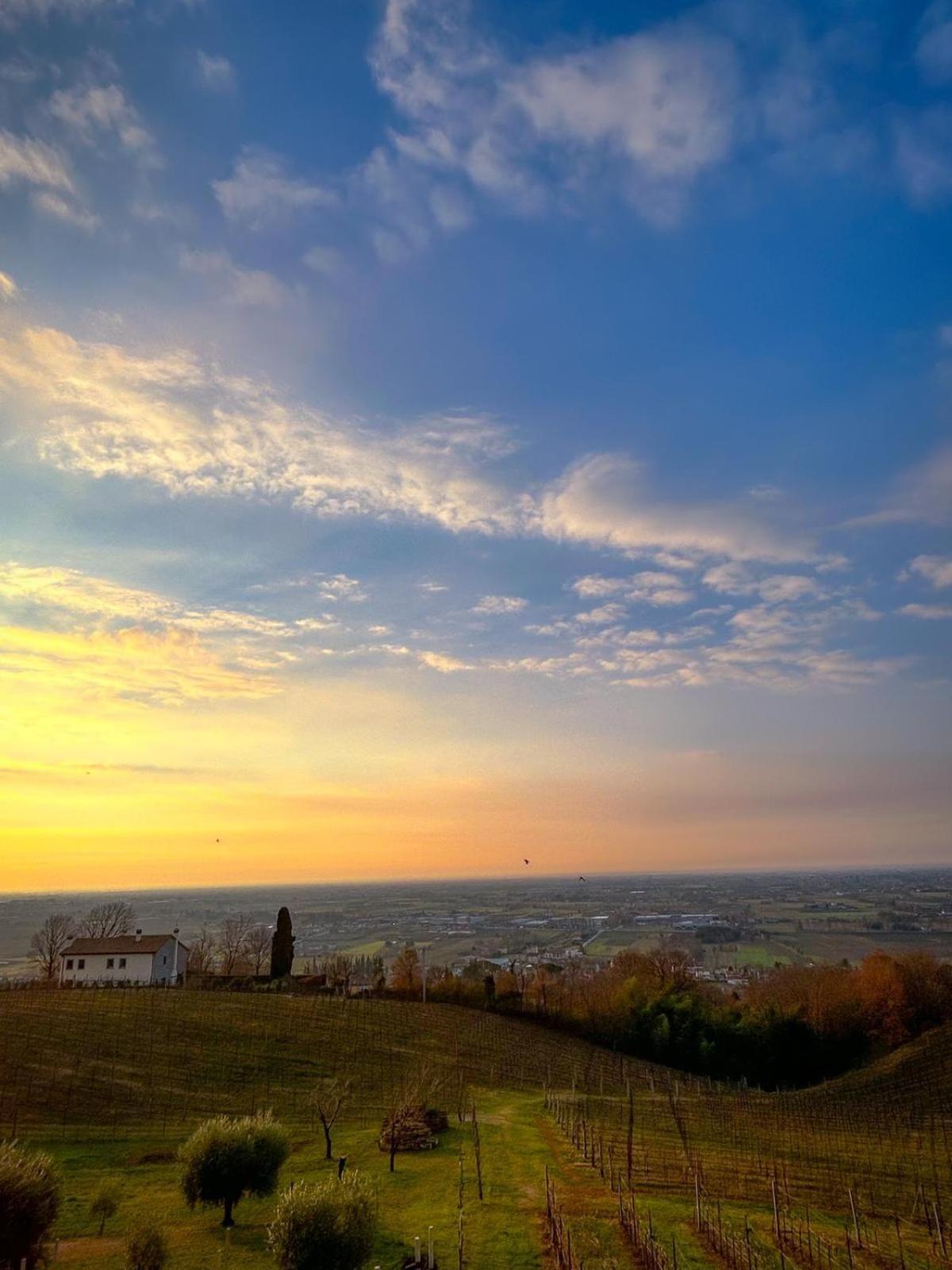 Gasthof Terrazza San Vettore Con Colazione, Relax In Collina Con Vista Sui Vigneti Docg Asolo Maser